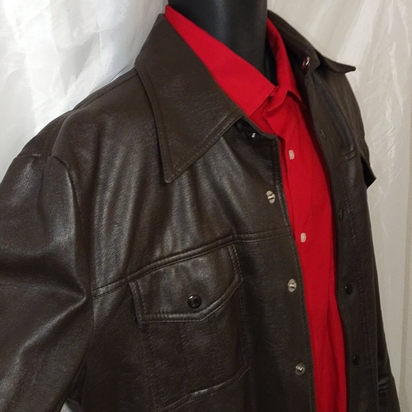 GIMBELS LAMB SKIN LEATHER - Picture 3 of 6